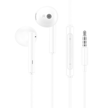 原廠 3.5mm 半入耳式線控耳機 AM115 - 白 (密封袋裝)