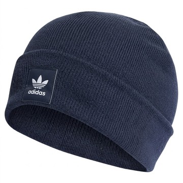 adidas 愛迪達 Originals AC CUFF KNIT 毛帽  OSFW  深藍色  1個