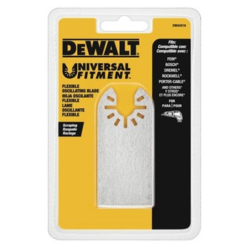DEWALT 得偉 磨切機配件 去除接縫膠、樹脂用刮刀 DWA4218  1個