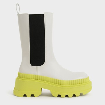 Rhys 撞色切爾西靴