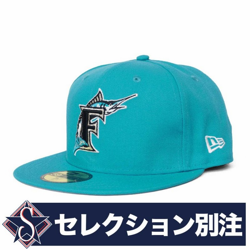 MLB フロリダ・マーリンズ キャップ クーパーズタウン 別注 59FIFTY