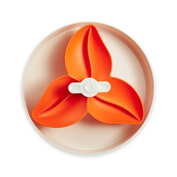 【SofyDOG】PetDreamHouse 旋轉益智慢食碗-九重葛-橘 (寵物碗 藏食碗 嗅聞碗)