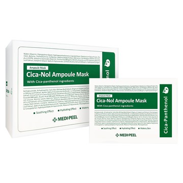 【Medi-peel 美蒂菲】積雪草舒緩精華面膜 50片/盒