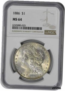 アンティークコイン NGC PCGS Morgan Silver Dollar MS64