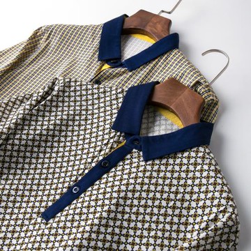 短袖T恤衫夏季男士翻領polo衫潮流韓版半袖T恤一線品牌剪標男裝