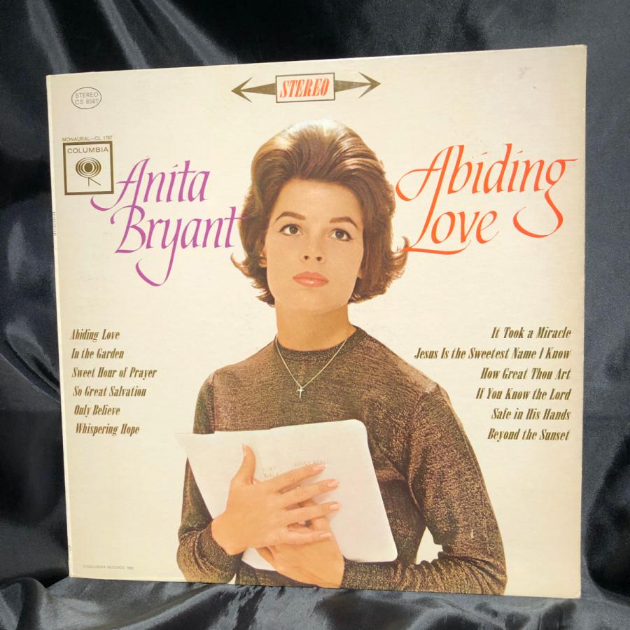 Anita Bryant   Abiding Love  LP COLUMBIA