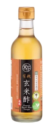 穀盛 米花有機玄米酢300ml