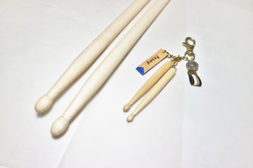 【鼓棒】mini Drum sticks 質感迷你模型吊飾 包裝配件客製