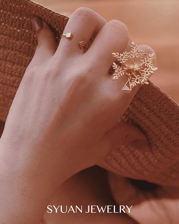 Zahra— 摩洛哥之花鋯石戒指生日 情人節禮物