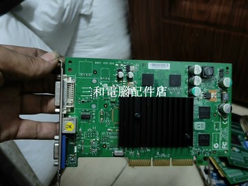 AGP 380XGL 显卡 拆機 硬體 兼容性強 適合 DIY 玩家 更新電腦設備【三和電腦配件店】