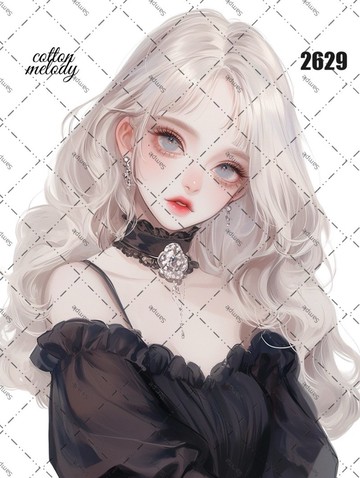 original sticker no.2629 人物貼紙 原創貼紙 原創人物貼紙 裝飾貼紙 cotton melody