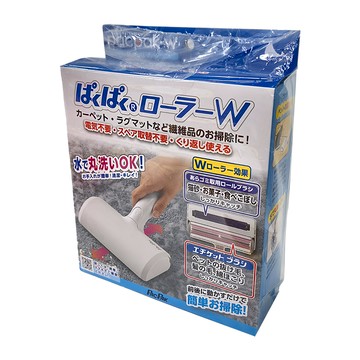 Nippon Seal 免耗材可水洗雙層除塵滾輪  25 x 9.7 x 6.5cm  1個