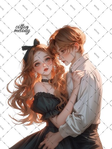 original sticker no.2122 人物貼紙 原創貼紙 原創人物貼紙 裝飾貼紙 cotton melody