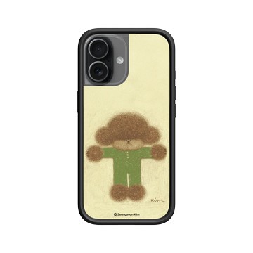 iPhone 17 Mod NX -邊框背蓋組合 (相機按鈕) 黑 - Seungyoun Kim - 綠衣小狗