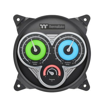 【獨家！另享10%回饋】曜越 Pacific TF3 水溫、水壓、環境溫度 三合一監測顯示器/CL-W334-PL00BL-A