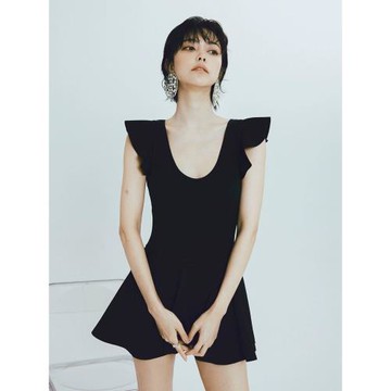 泳衣女款連體裙式平角2026年新款顯瘦微胖女孩遮肉泡溫泉成人泳裝