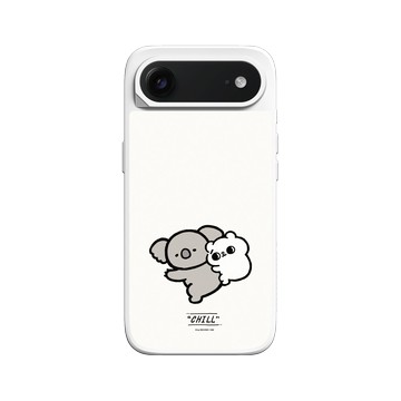 iPhone Air SolidX 白 - 爽爽貓 Song Song Meow by SECOND - 爽爽貓與無尾熊