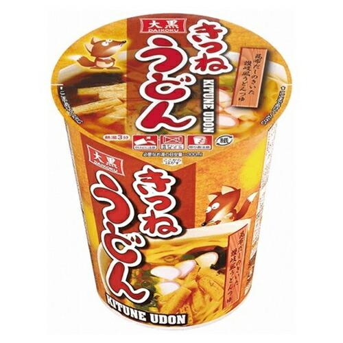 大黒食品 きつねうどん 68g×3個