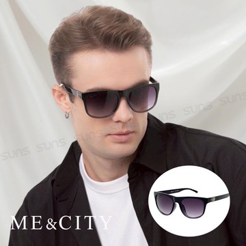 【SUNS】ME&CITY 時尚性格太陽眼鏡 抗UV400(ME110018 C101)