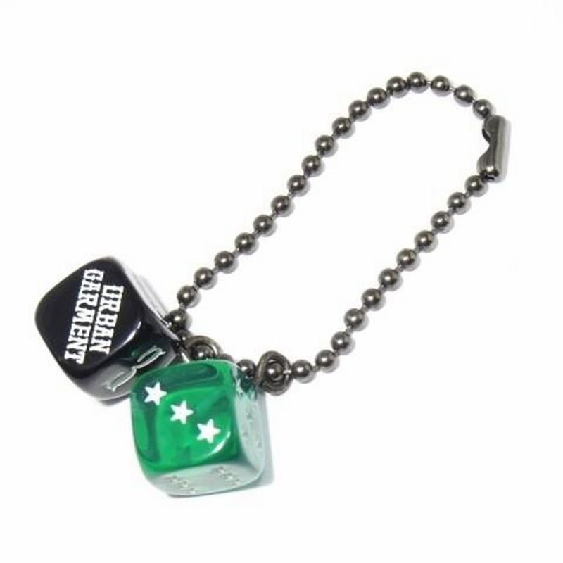 NEIGHBORHOOD ネイバーフッド DICE / E-CHARM ダイス キーホルダー 緑