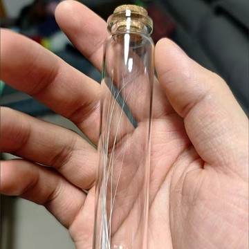 💥臺灣有貨💥免運💥寵物毛髮鬍鬚加長收納瓶收藏留念幸運許願專用狗狗鬍鬚超長收集器熱賣