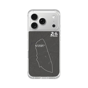 iPhone 18 Pro ClearX (MagSafe 兼容) 晶透白 - 24 Hours of Le Mans - Racetrack - White