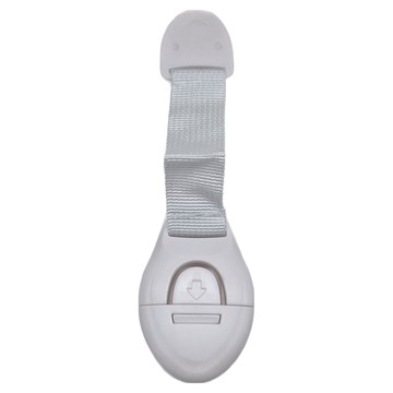 兒童安全鎖 塑料+尼龍  白色  1組