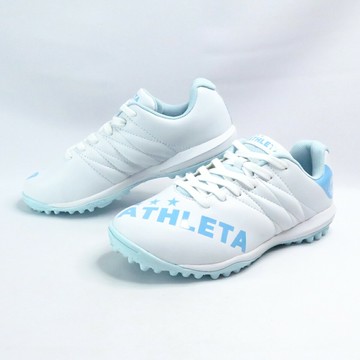 ATHLETA Jr. MT 中大童 足球鞋 碎釘鞋 合成皮 12011JWHTSAX 白x藍【iSport愛運動】