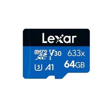 Lexar 雷克沙 633x microSDXC UHS-I A1 U3 64G 記憶卡