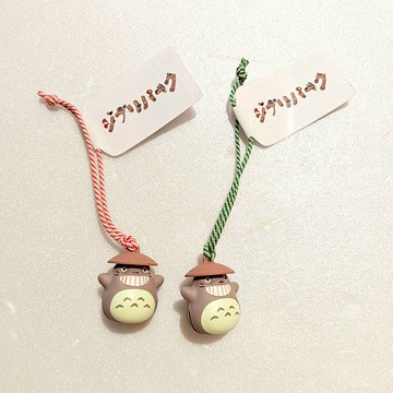 真愛日本 宮崎駿 吉卜力 吉卜力公園 限定 根付鈴 咚咚之森堂 吊飾 鑰匙圈 掛飾 禮物