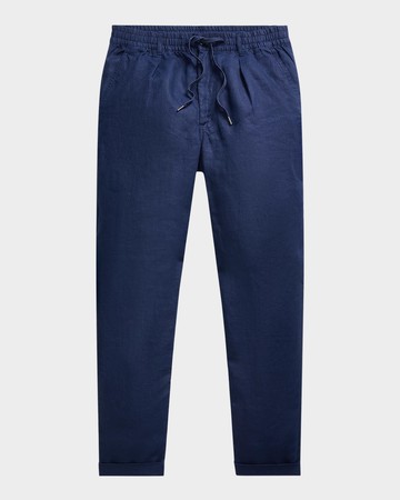 Men's Prepster Slim Tapered Linen Pants