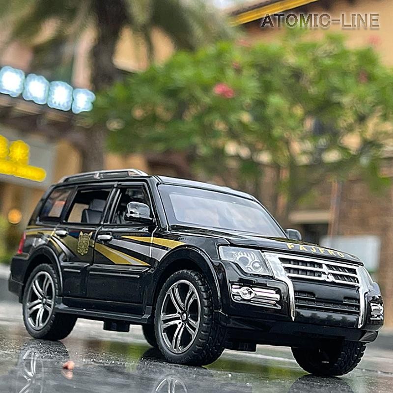 三菱 パジェロ PAJERO 1/32 ミニカー 全2色 ライト点灯 エンジンサウンド 合金モデル 模型 | LINEショッピング