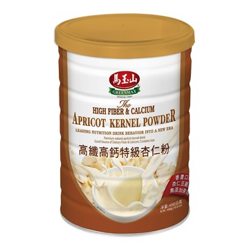 《馬玉山》高纖高鈣特級杏仁粉450g