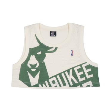 NBA 女款 網布背心 公鹿隊