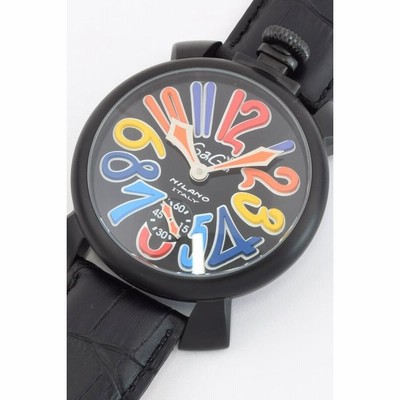 GaGa Milano アナログ時計 ブラック 40ミリ レディース - メルカリ
