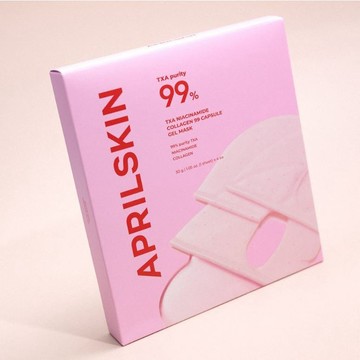 🐾花甲E姊🐾貨在台🐾APRILSKIN TXA 99阻黑還白水凝膠面膜30g*4入  APRILSKIN 面膜 膠原面膜