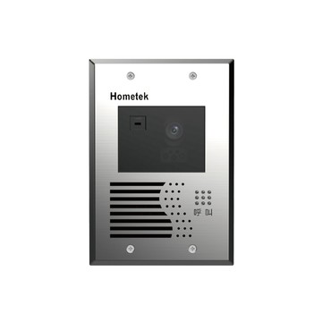 Hometek 帝網監視器 HVF-25HRM Mifare 單按鍵彩色影像保全門口機(埋入式) 防雨防塵