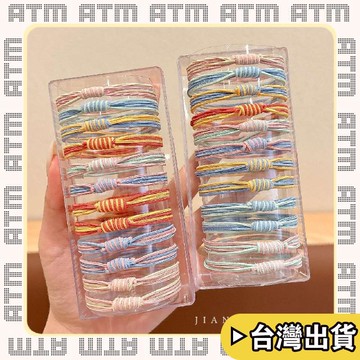 🔥臺灣出貨🔥可開發票✅輕飾時光兒童韓系彩色髮圈女2026新款不傷發高彈力發繩寶寶耐用高級感皮筋