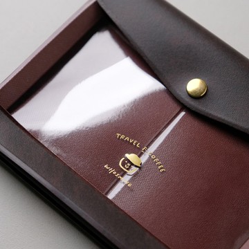 多用途收納袋 A6 焦糖咖 (Caramel)