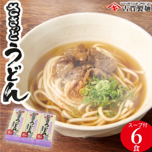 さっとできてさっと食べられる ささっとうどん 3入 (H014123)