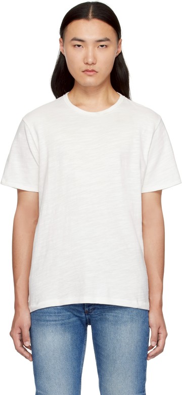 rag & bone 白色 Classic Flame T 恤
