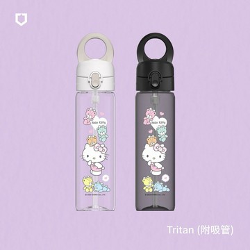 【犀牛盾】AquaStand磁吸水壺-Tritan輕量瓶 800ml (附吸管)MagSafe兼容支架運動水壺/Hello Kitty/Tiny Chum(兩色可選)