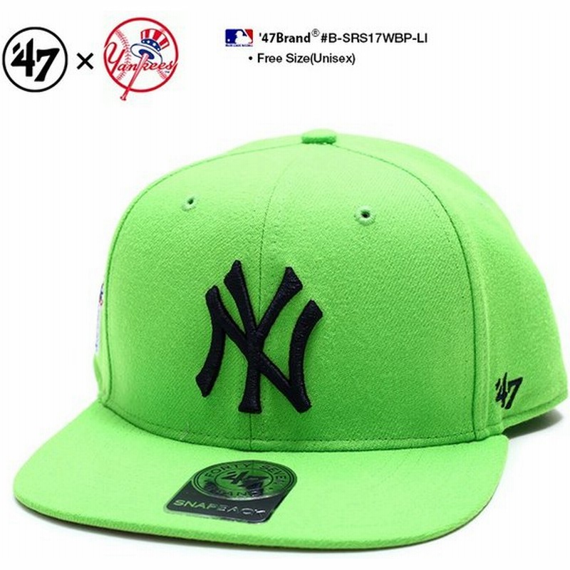 フォーティーセブンブランド 47brand メンズ キャップ ブランド ニューヨーク ヤンキース ライムグリーン 通販 Lineポイント最大0 5 Get Lineショッピング