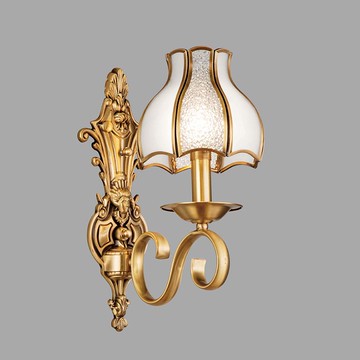 銅製品壁燈 B122-62-K4054