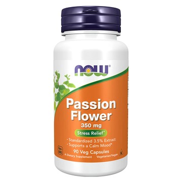NOW Foods 西番蓮萃取膠囊 350mg  90顆  1罐