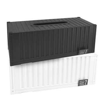 一品川流 貨櫃屋衛生紙盒 / 面紙盒-2入組