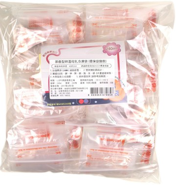 傳佳知寶 辨溫母乳袋240ml (240枚入)【悅兒園婦幼生活館】