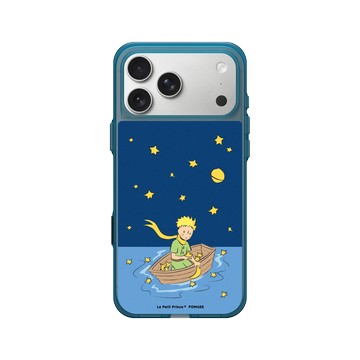 iPhone 17 Pro Max Clear (相機按鈕) 夜幕藍 - Le Petit Prince 小王子 - 星海漂流