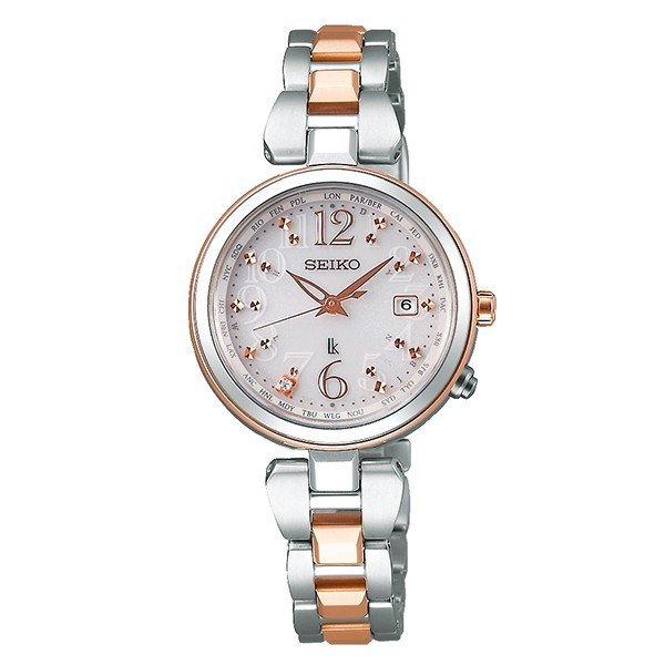 SEIKO セイコー ルキア 電波ソーラー レディダイヤ チタン SEIKO LUKIA  