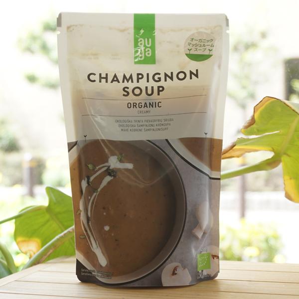 auga オーガニック (マッシュルーム)スープ 400g むそう CHAMPIGNON SOUP ORGANIC